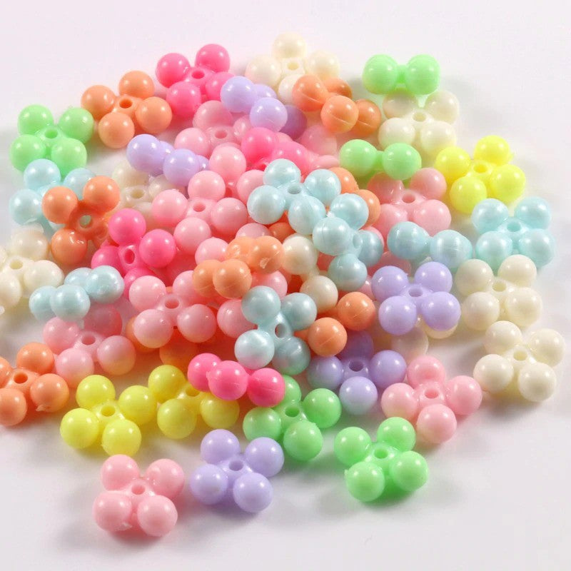 Mute Beads / DIY Craft Milk Pastel Motes - 20 GRAM
