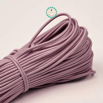 KATALOG - [+-10m / 50gr] Tali String 2.5mm Elastis Warna /  Braided Elastic Cord / Beading Threads Stretch String / DIY Craft Sewing Accessories