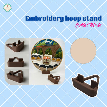 ANEKA - 3D Print Stand for Embroidery Hoop / Dudukan Pemidangan