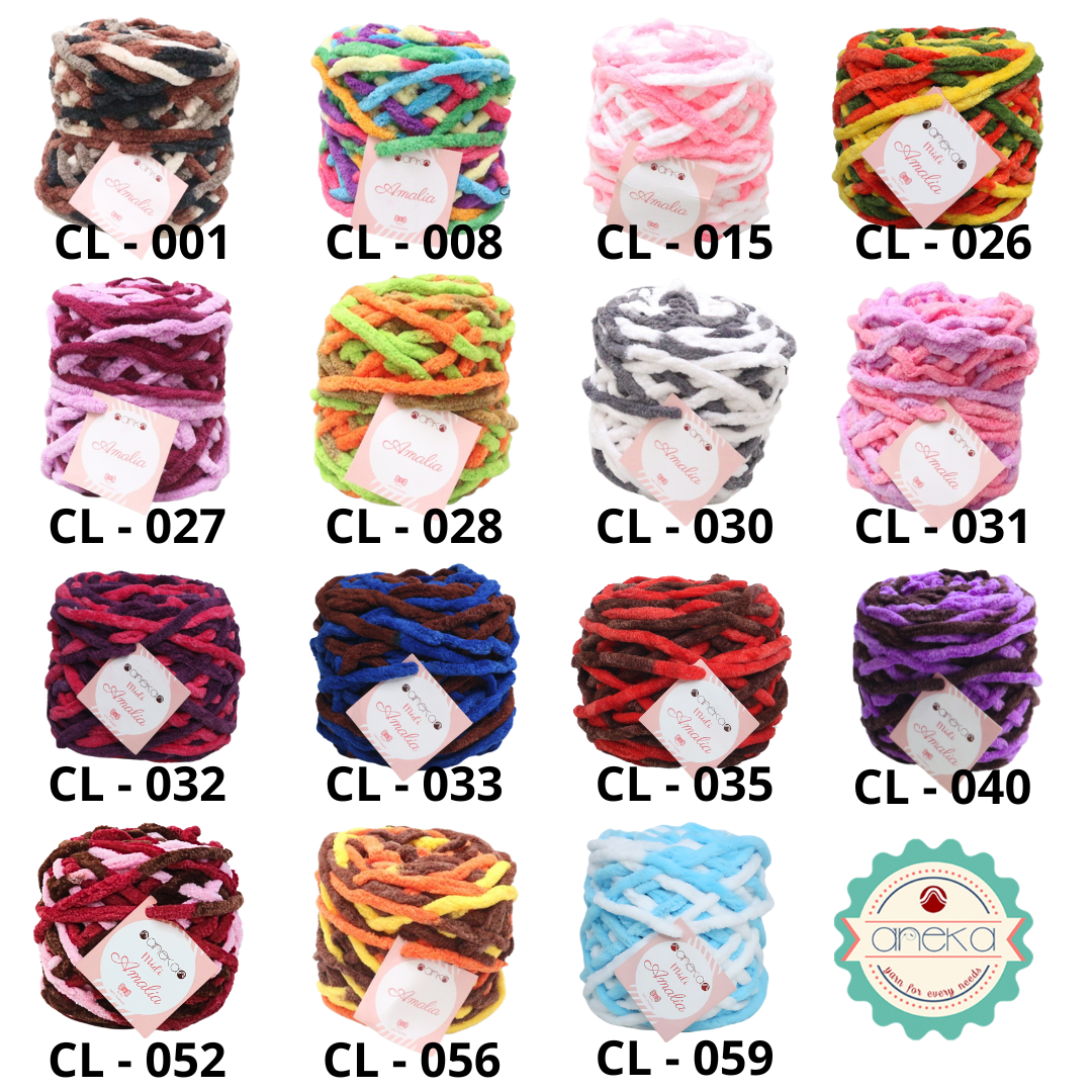 CATALOG - Amalia Midi Chenille Knitting Yarn PART 2