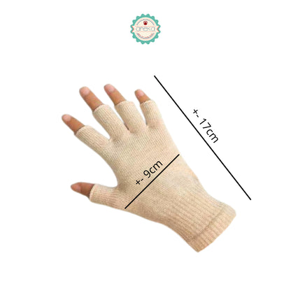 KATALOG - Sarung Tangan Jari Buntung Premium Rayon Viscose / Knitt Gloves Best Quality