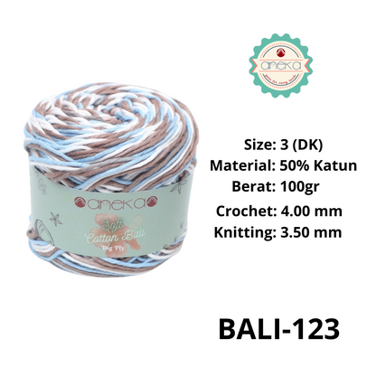 CATALOG - Sembur Mixed Balinese Cotton Knitting Yarn / Soft Cotton Big Ply Mambo