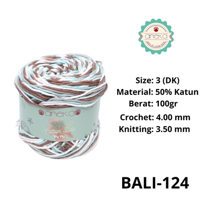 CATALOG - Sembur Mixed Balinese Cotton Knitting Yarn / Soft Cotton Big Ply Mambo