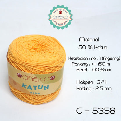 KATALOG - Benang Rajut Katun Polos Part 2