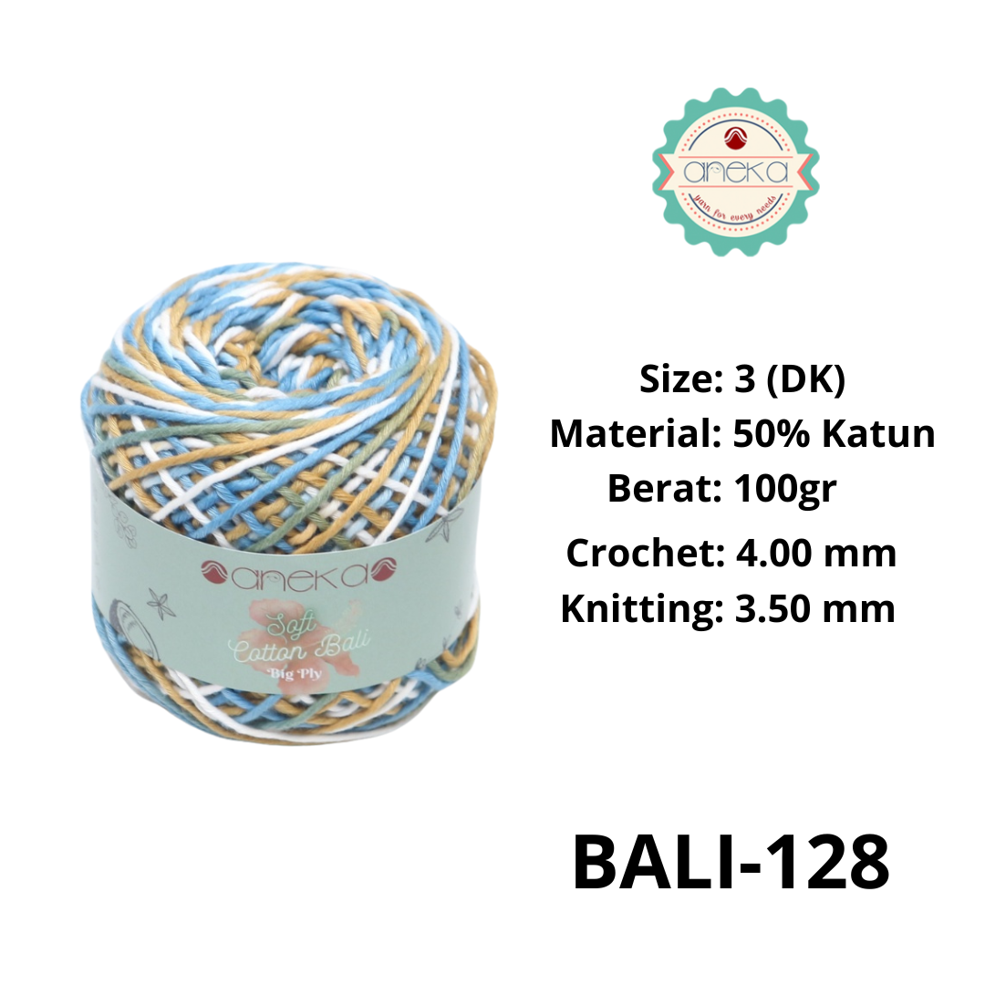CATALOG - Sembur Mixed Balinese Cotton Knitting Yarn / Soft Cotton Big Ply Mambo