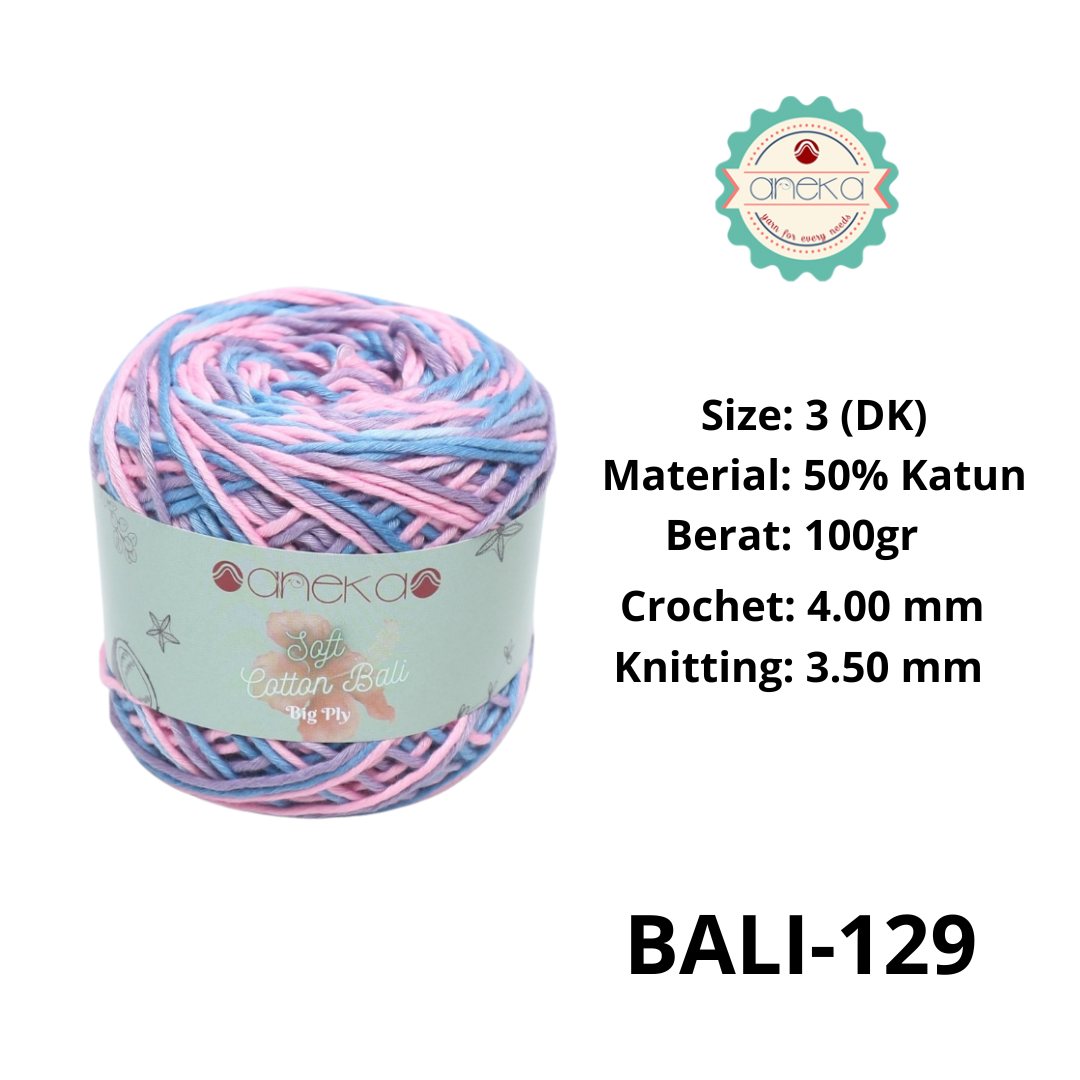 CATALOG - Sembur Mixed Balinese Cotton Knitting Yarn / Soft Cotton Big Ply Mambo