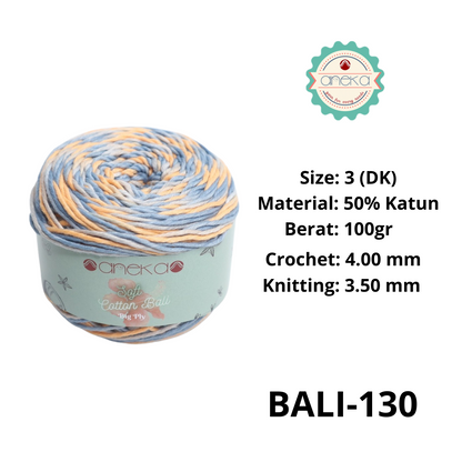 CATALOG - Sembur Mixed Balinese Cotton Knitting Yarn / Soft Cotton Big Ply Mambo