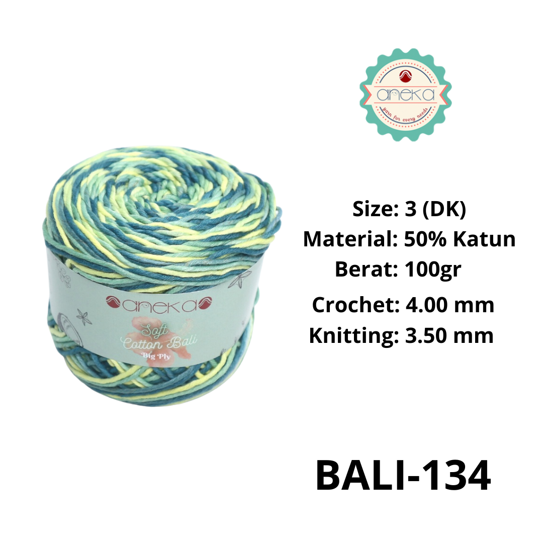 CATALOG - Sembur Mixed Balinese Cotton Knitting Yarn / Soft Cotton Big Ply Mambo