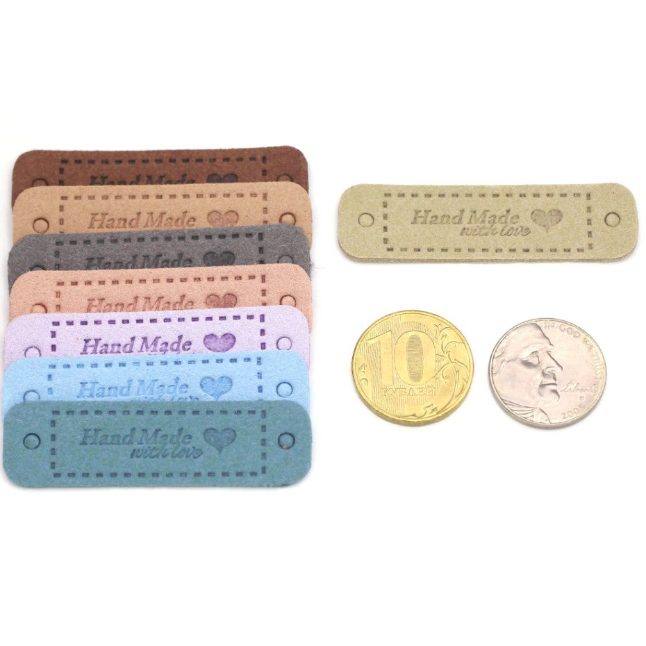 ANEKA - [2PCS] Handmade Tag / Label Bacaan Handmade Untuk Kerajinan Tangan