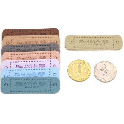 ANEKA - [2PCS] Handmade Tag / Label Bacaan Handmade Untuk Kerajinan Tangan