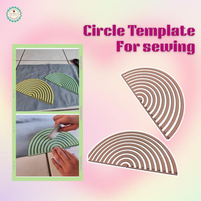 ANEKA - 3D Print Sewing Template Circle / Pengukur Lingkaran Jahit