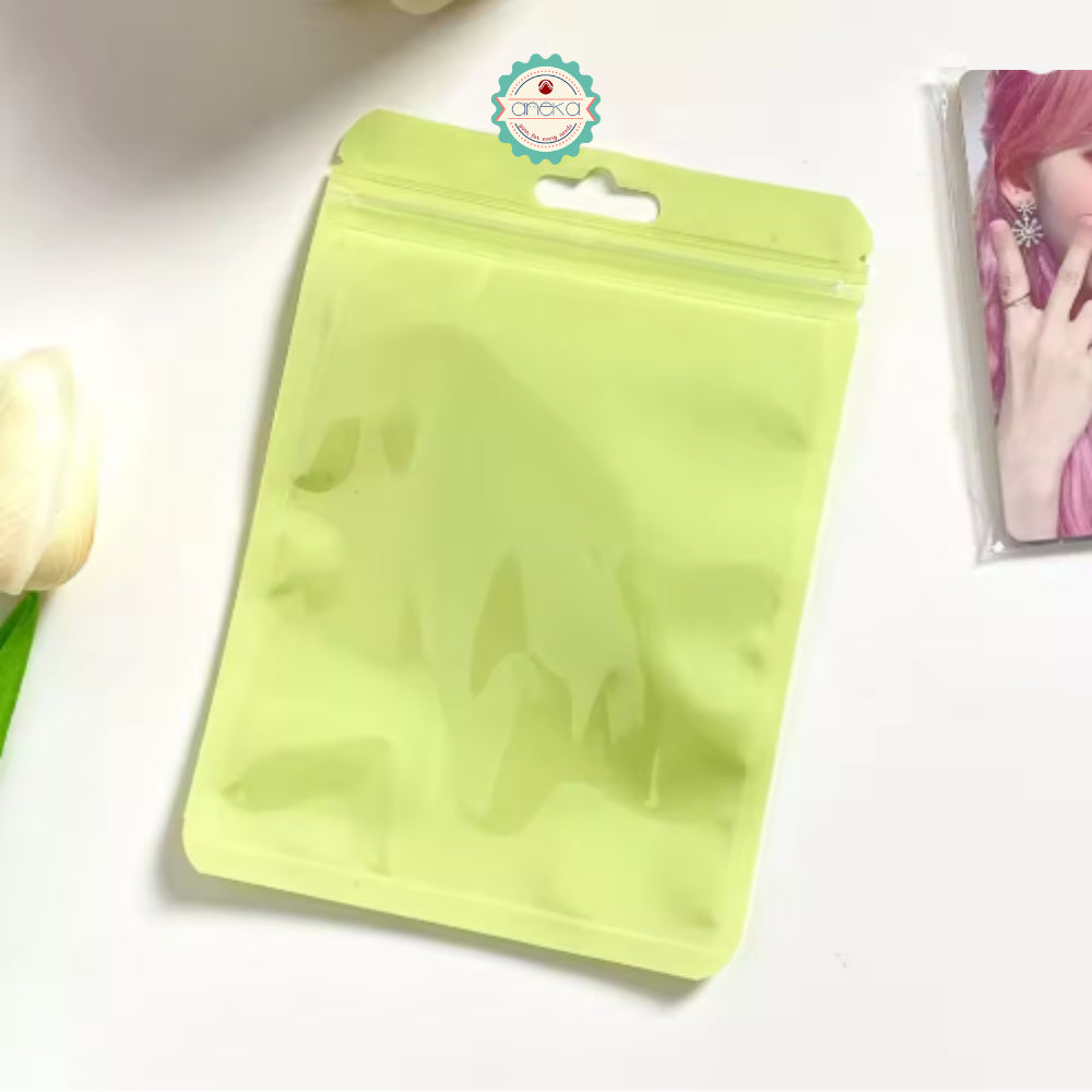 KATALOG - [10 PCS] Plastik Ziplock / Plastic Hologram / Karakter Lucu Kartun / Pastel / PVC / Cute Character