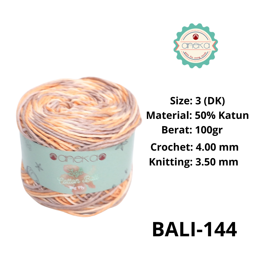 CATALOG - Sembur Mixed Balinese Cotton Knitting Yarn / Soft Cotton Big Ply Mambo