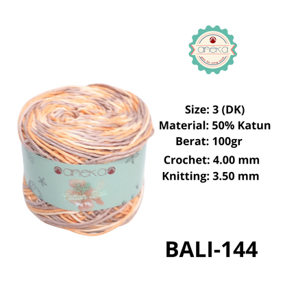 CATALOG - Sembur Mixed Balinese Cotton Knitting Yarn / Soft Cotton Big Ply Mambo