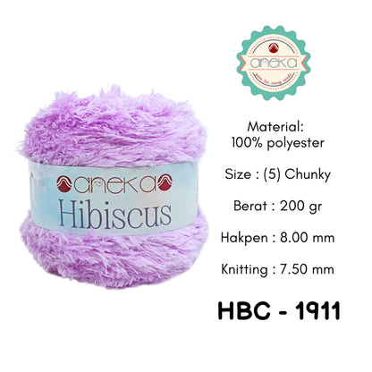 KATALOG - Benang Rajut Hibiscus / Eyelash Coral Mink Feather Crochet Knitting Yarn