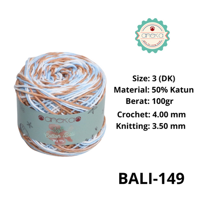 CATALOG - Sembur Mixed Balinese Cotton Knitting Yarn / Soft Cotton Big Ply Mambo