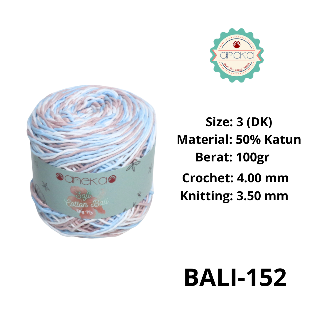 CATALOG - Sembur Mixed Balinese Cotton Knitting Yarn / Soft Cotton Big Ply Mambo