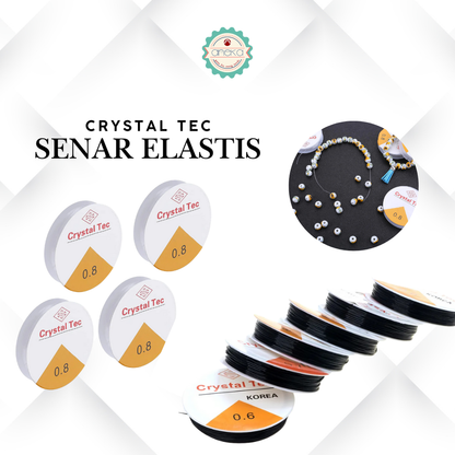 KATALOG - [PCS] Senar Elastis / Tali Karet Transparan / Crystal Tec