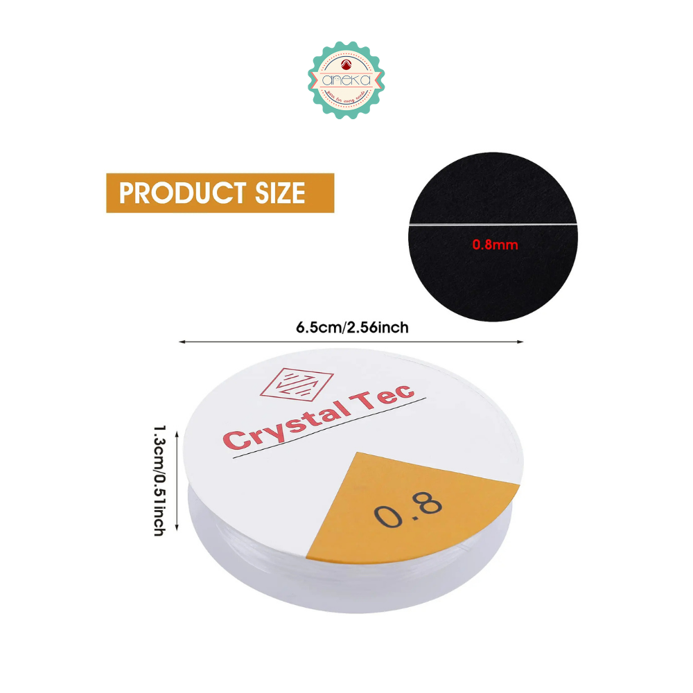 KATALOG - [PCS] Senar Elastis / Tali Karet Transparan / Crystal Tec