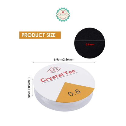 KATALOG - [PCS] Senar Elastis / Tali Karet Transparan / Crystal Tec