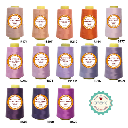 KATALOG - Benang Jahit Obras 5000 Yard Polyester / Grade A 130 Gram - Part 3