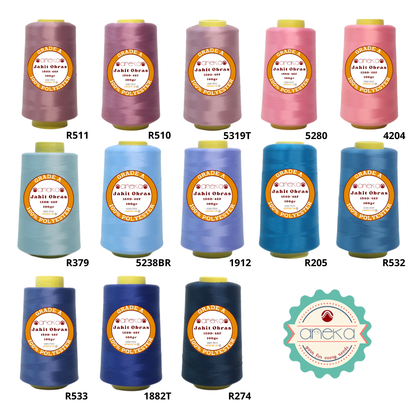 KATALOG - Benang Jahit Obras 5000 Yard Polyester / Grade A 130 Gram - Part 3