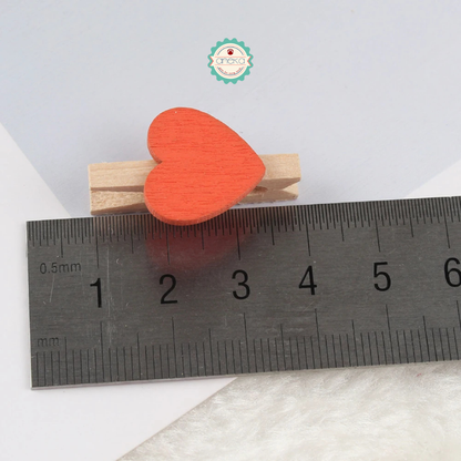 KATALOG - [5PCS] Klip Mini / Wooden Clip / Jepitan Kayu / Jepit Foto Vintage Untuk Menggantung Foto