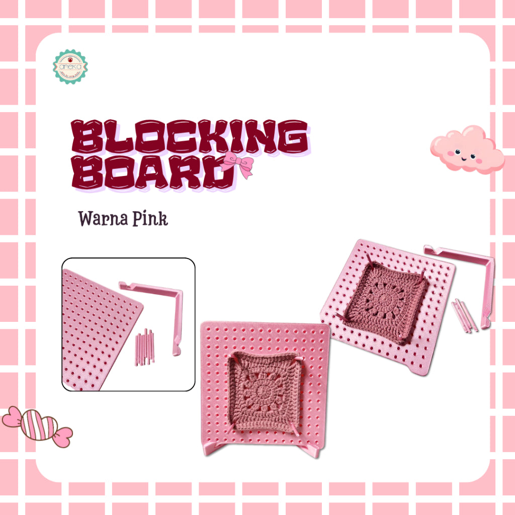KATALOG - [PRE-ORDER] 3D Print Peralatan Rajut / Kerajinan / Yarn Spinner / Blocking Board / Crafting Tools DIY