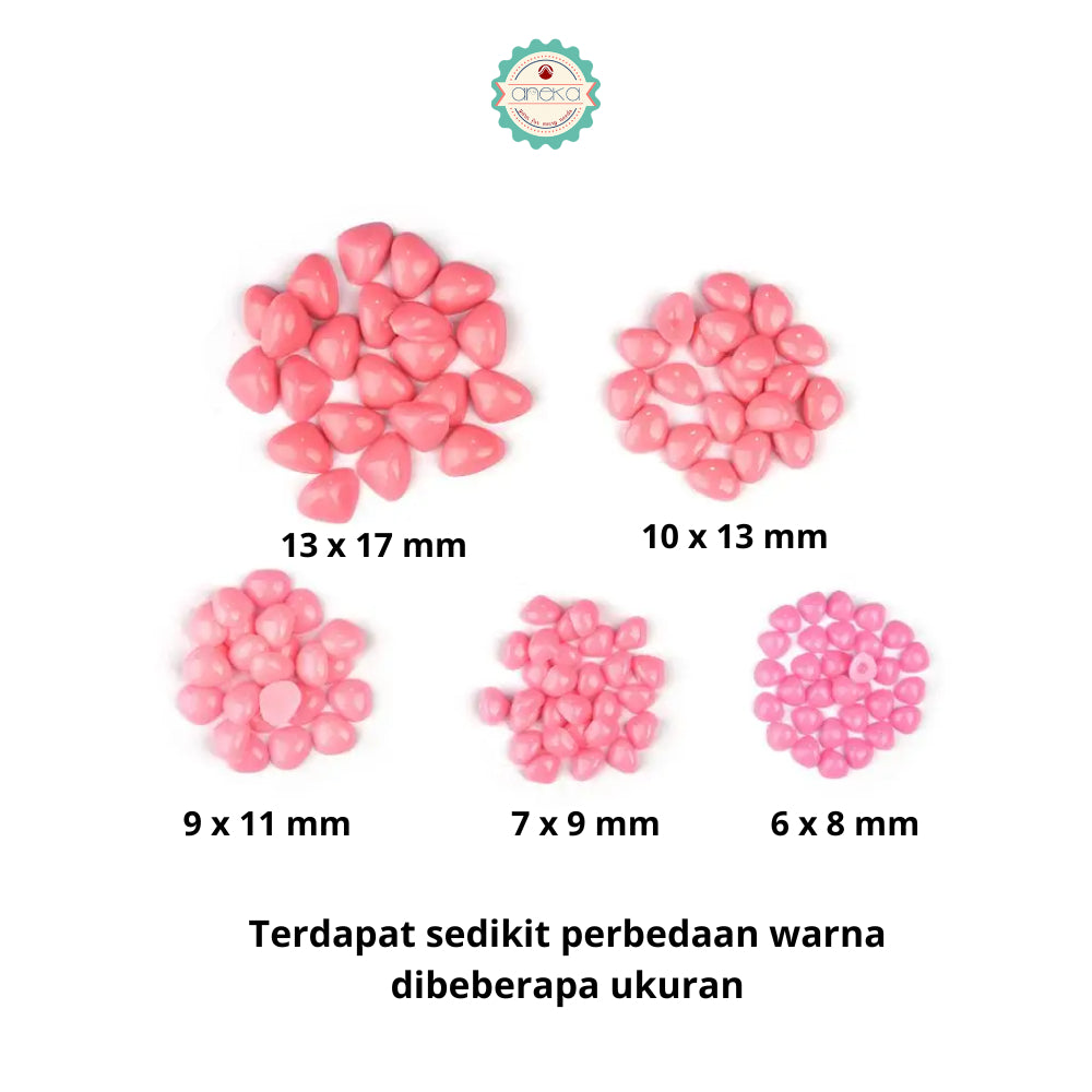 ANEKA - [5 PCS] Hidung Boneka / Hidung Amigurumi Segitiga / Nose Doll