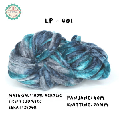 CATALOG - Extra Thick Sprayed Wool Yarn - LOOPY YARN MIX