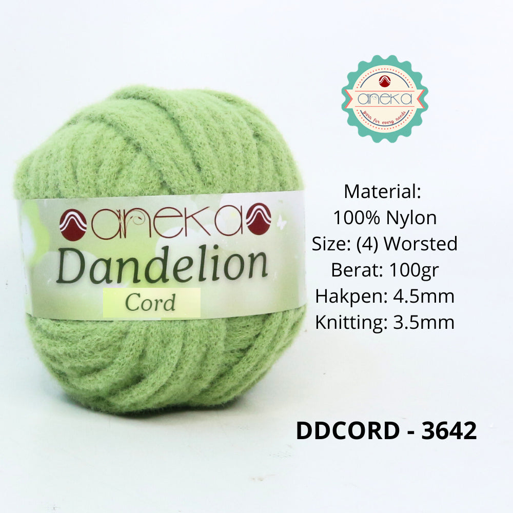 KATALOG - Benang Rajut Dandelion Cord / Crochet Knitting Cord Yarn
