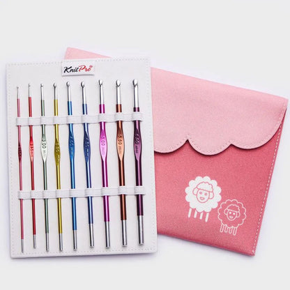 KnitPro - Zing Single Ended Crochet SET / Alat Rajut Hakpen