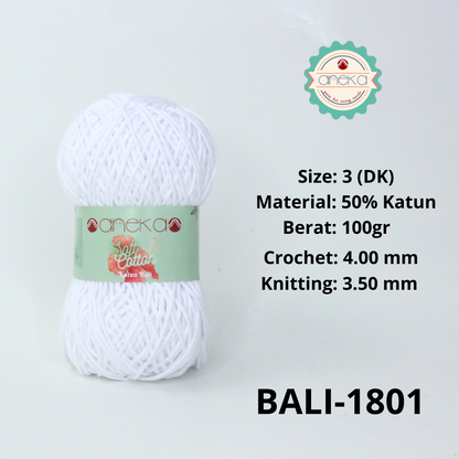 KATALOG -  Benang Rajut Katun Bali ANEKA / Soft Cotton Big Ply made by ANEKABENANG PART 1