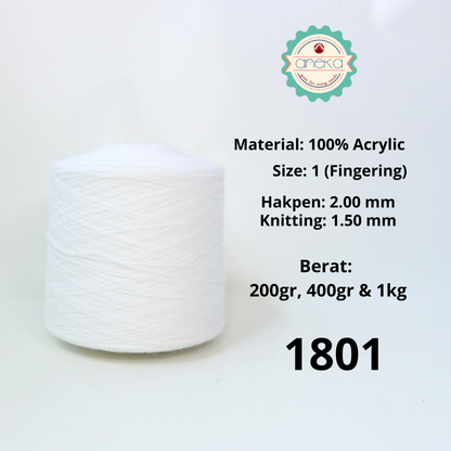 KATALOG -  Benang Rajut Wool Aneka Cones  / Wol / Siet Yarn / Tufting Rug / Karpet - Part 1