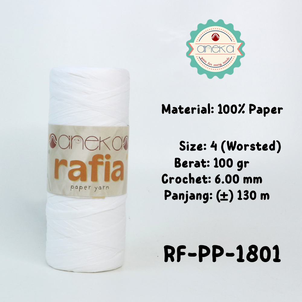 KATALOG - Benang Rajut Rafia / Raffia Paper Yarn