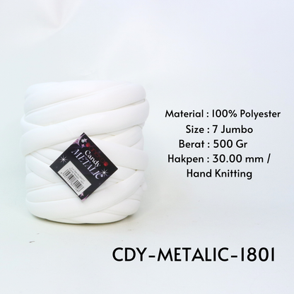 KATALOG - Benang Rajut Candy Metalik / Chunky Metalic Yarn Crochet Knitting Yarn