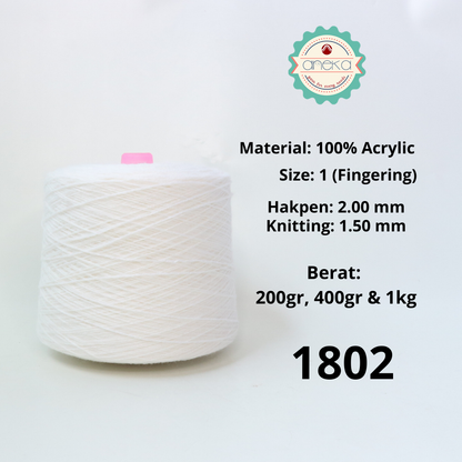 KATALOG -  Benang Rajut Wool Aneka Cones  / Wol / Siet Yarn / Tufting Rug / Karpet - Part 1