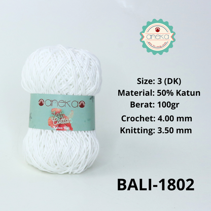 KATALOG -  Benang Rajut Katun Bali ANEKA / Soft Cotton Big Ply made by ANEKABENANG PART 1