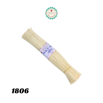 KATALOG - [Isi 100 PCS] Kawat Bulu Mini Mercy PREMIUM / Tangkai Chenille Pastel / Pipe Cleaner DIY Bouquet