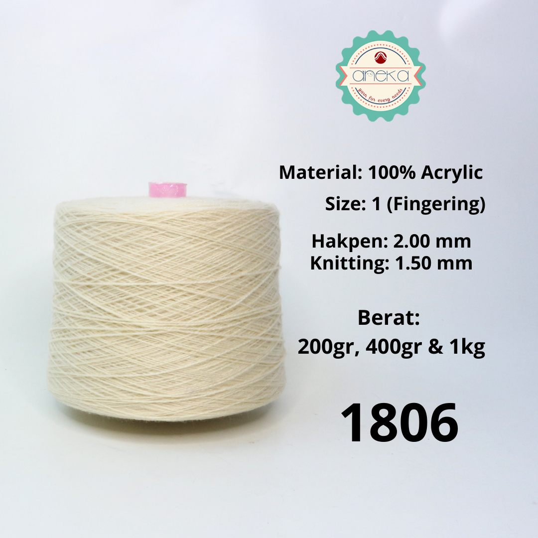 KATALOG -  Benang Rajut Wool Aneka Cones  / Wol / Siet Yarn / Tufting Rug / Karpet - Part 1