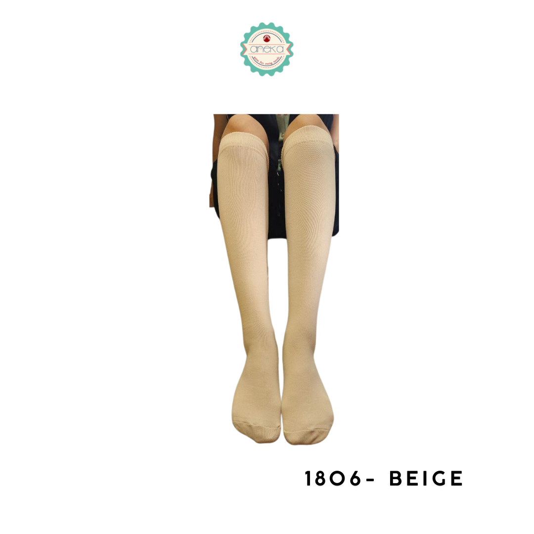 KATALOG - Kaos Kaki Panjang Harajuku Premium / Selutut / Muslimah / Paskibra / Korea