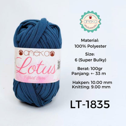 KATALOG - Benang Rajut Lotus / TShirt / Kaos Yarn Part 1