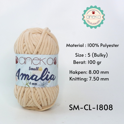 KATALOG - Benang Rajut Small Amalia / Chenille Crochet Knitting Yarn