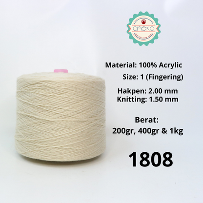 KATALOG -  Benang Rajut Wool Aneka Cones  / Wol / Siet Yarn / Tufting Rug / Karpet - Part 1