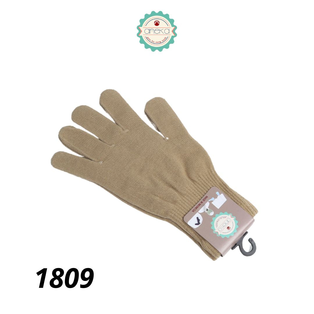 AnekaBenang - PLAIN MOTIF KNITTED GLOVES