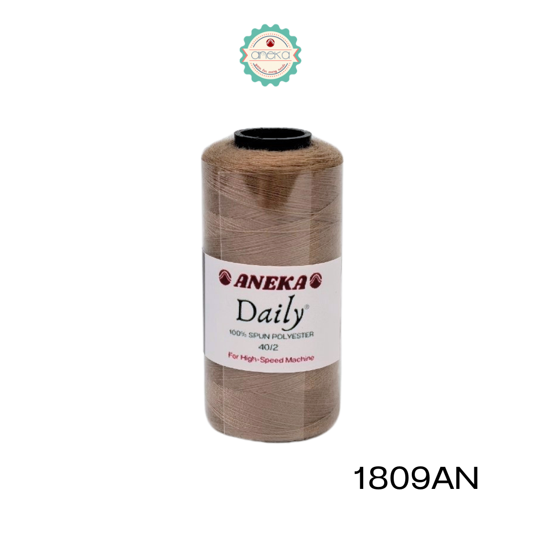 ANEKA - [PCS] Benang Jahit Daily / Spun Polyester Satuan Eceran