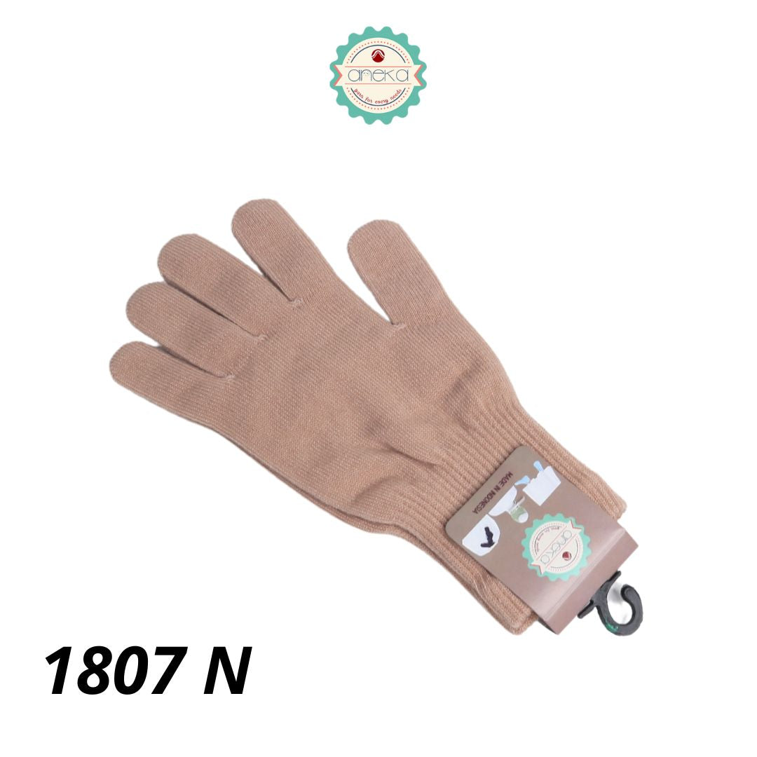 AnekaBenang - PLAIN MOTIF KNITTED GLOVES