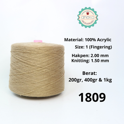 KATALOG -  Benang Rajut Wool Aneka Cones  / Wol / Siet Yarn / Tufting Rug / Karpet - Part 1