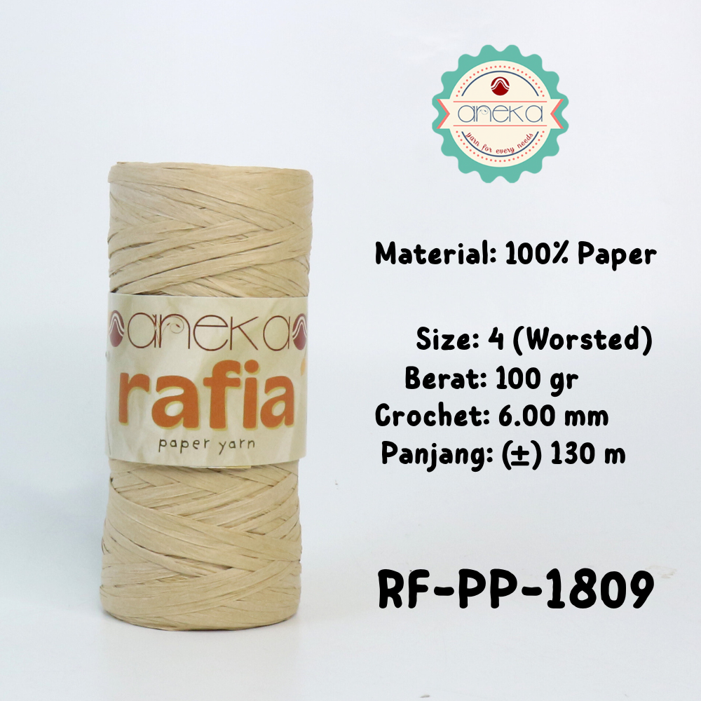 KATALOG - Benang Rajut Rafia / Raffia Paper Yarn