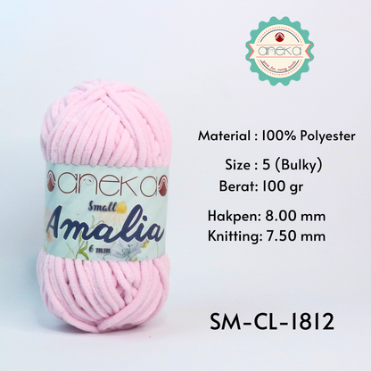 KATALOG - Benang Rajut Small Amalia / Chenille Crochet Knitting Yarn